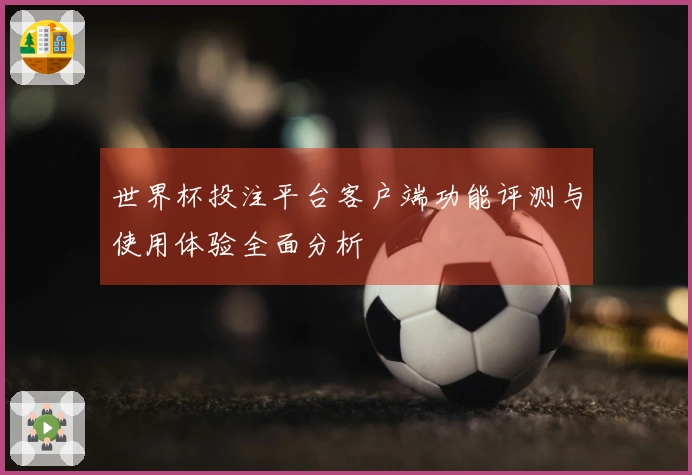 世界杯投注平台客户端功能评测与使用体验全面分析