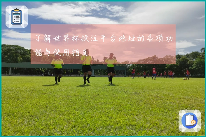 了解世界杯投注平台地址的各项功能与使用指南